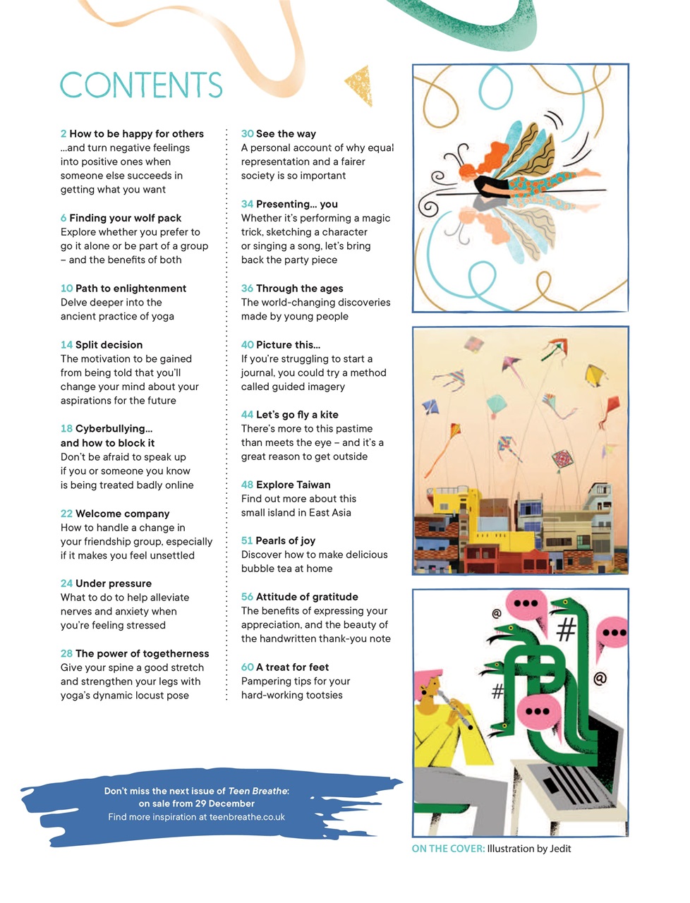 Teen Breathe Preview Pages