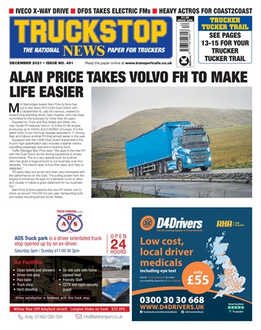 Truckstop News issue #491 December 2022