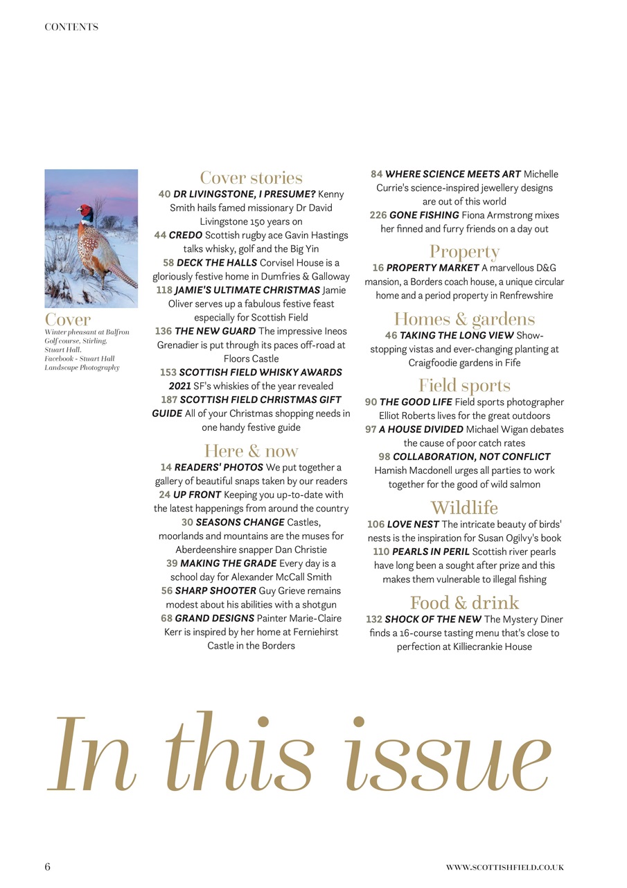 Scottish Field Preview Pages