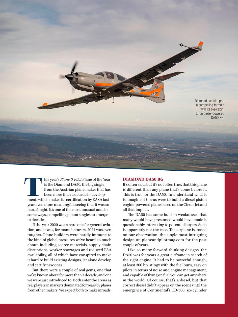Plane & Pilot Preview Pages