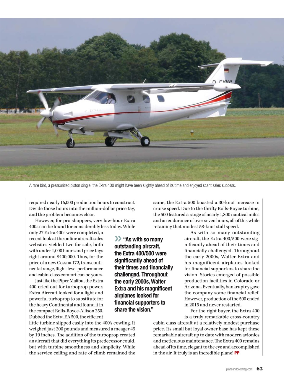 Plane & Pilot Preview Pages