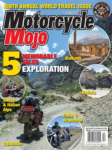 Motorcycle Mojo issue December 2021