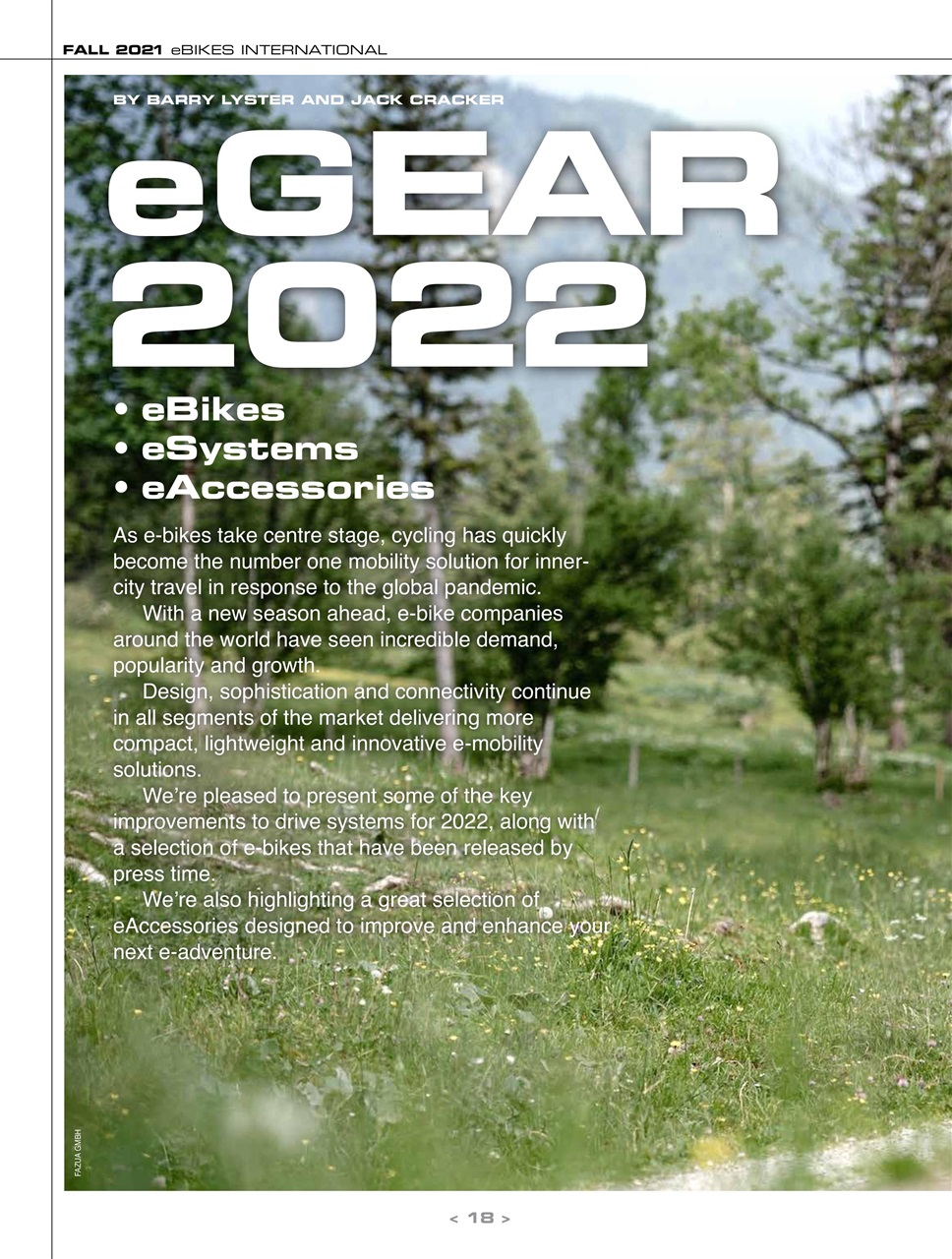 eBikes International Preview Pages