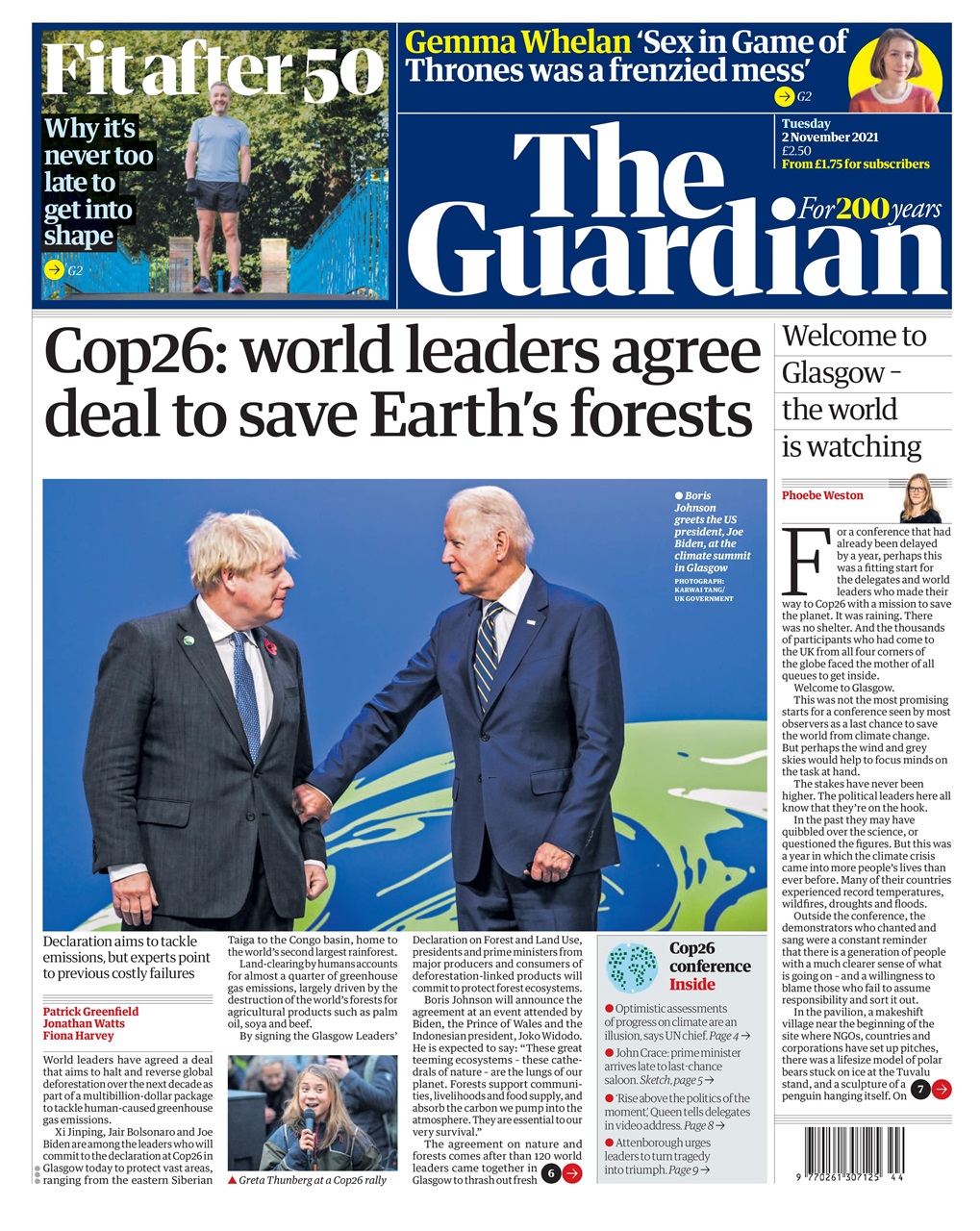 The Guardian Newspaper Preview Pages