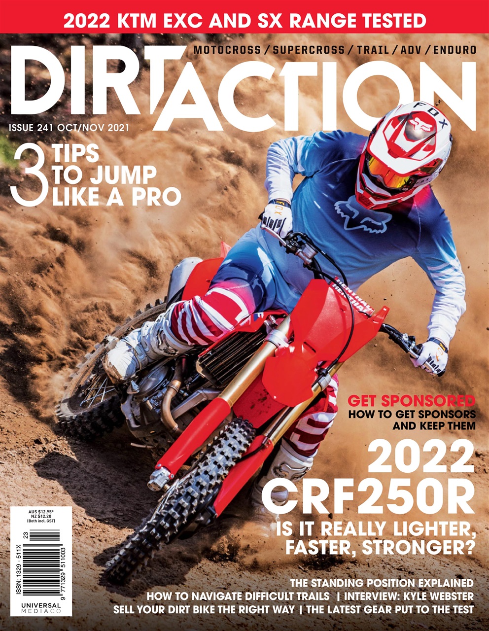Dirt Action Preview Pages