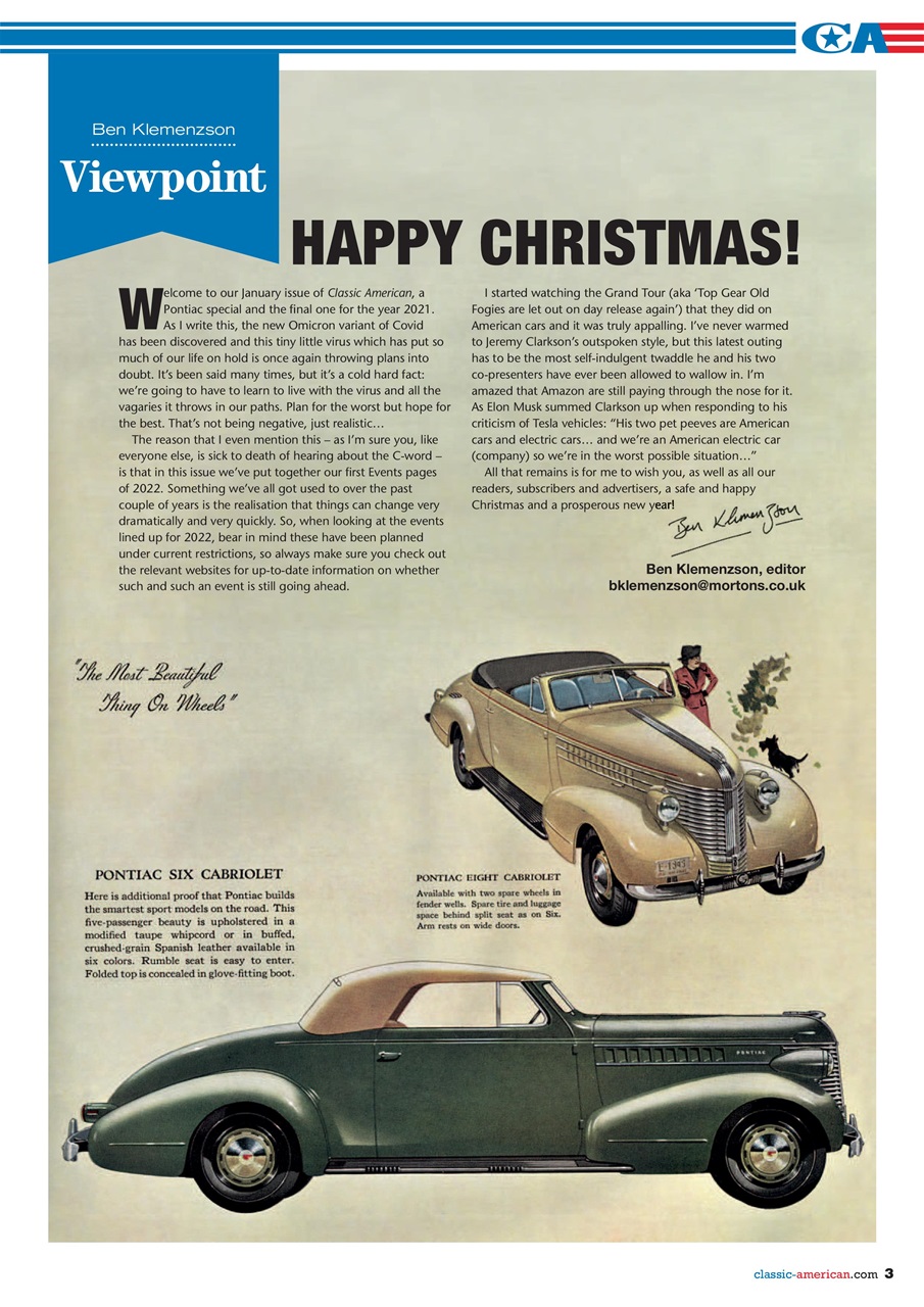Classic American Magazine Preview Pages
