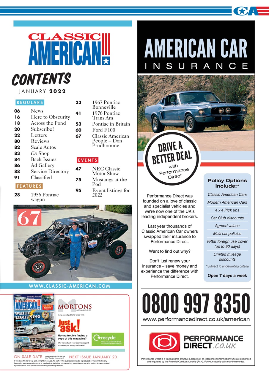 Classic American Magazine Preview Pages