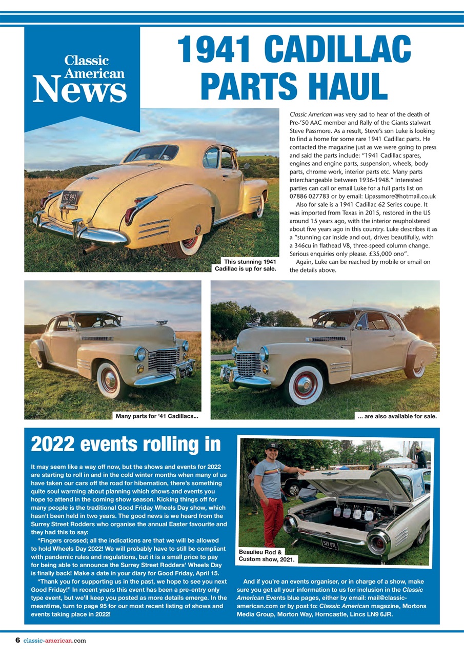 Classic American Magazine Preview Pages