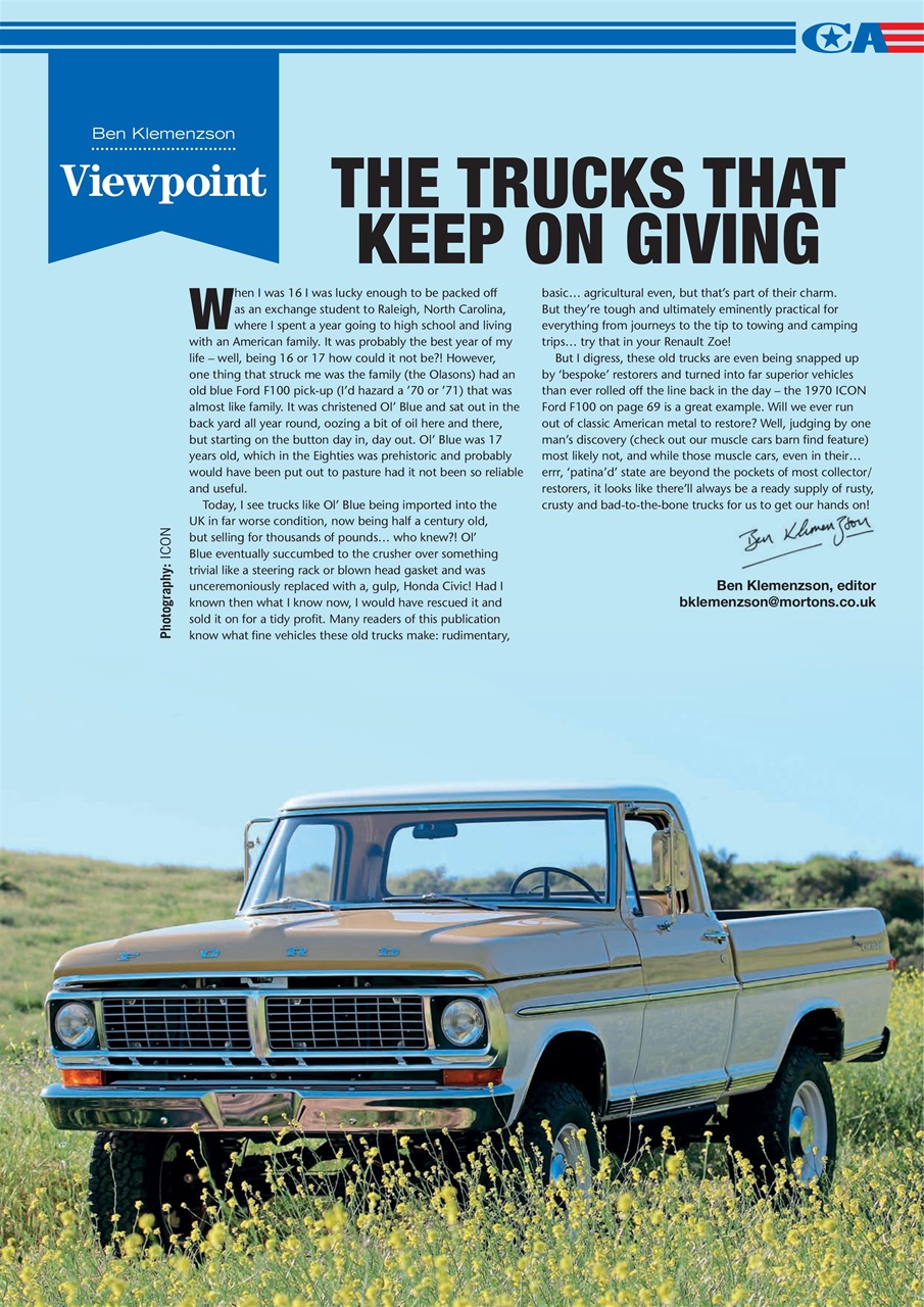 Classic American Magazine Preview Pages