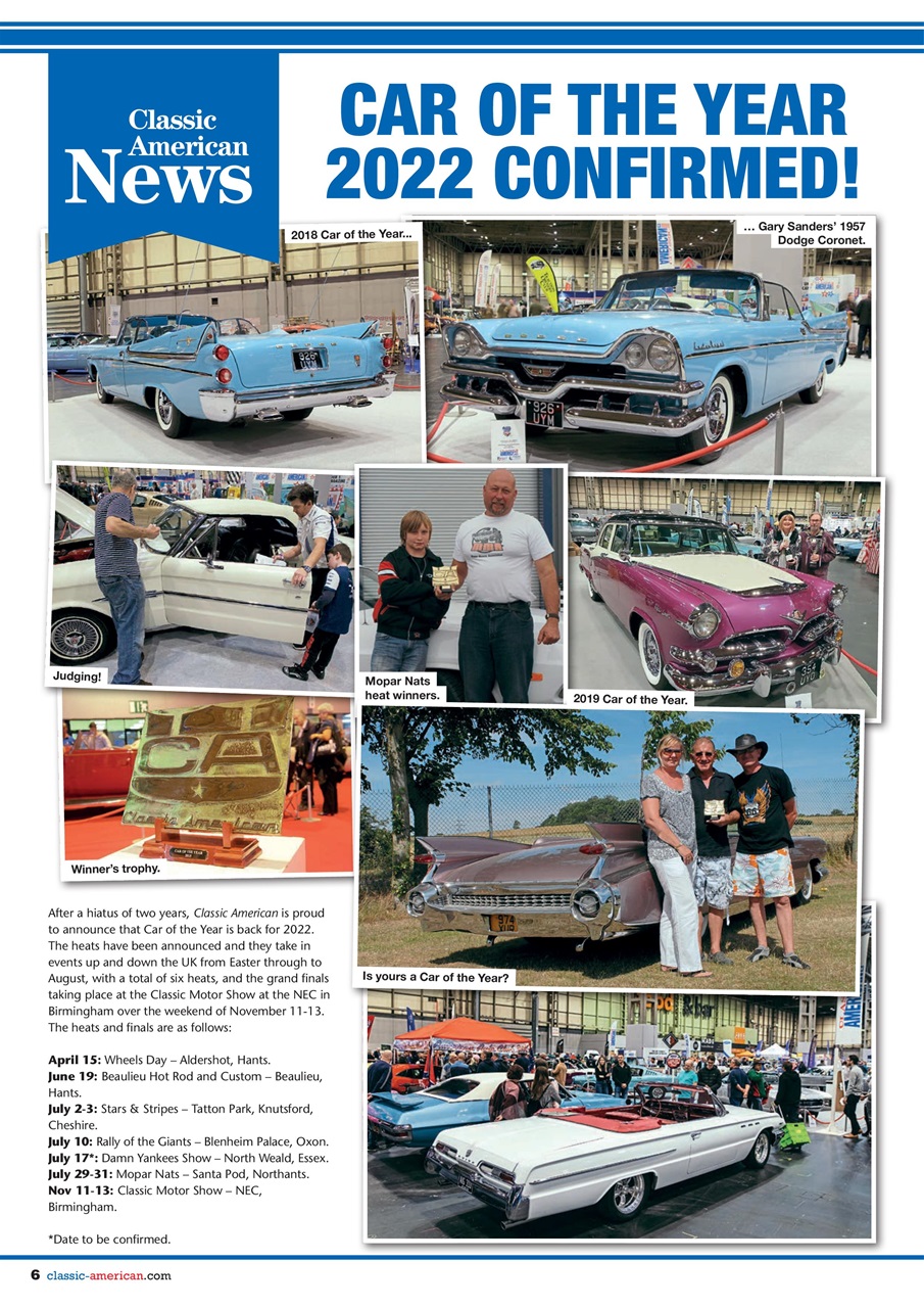 Classic American Magazine Preview Pages