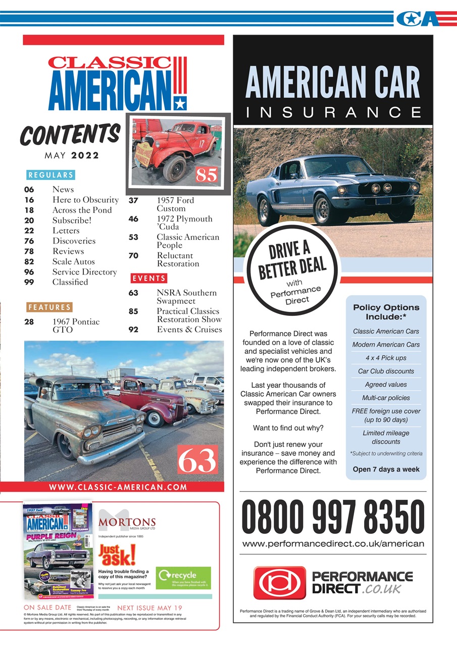 Classic American Magazine Preview Pages