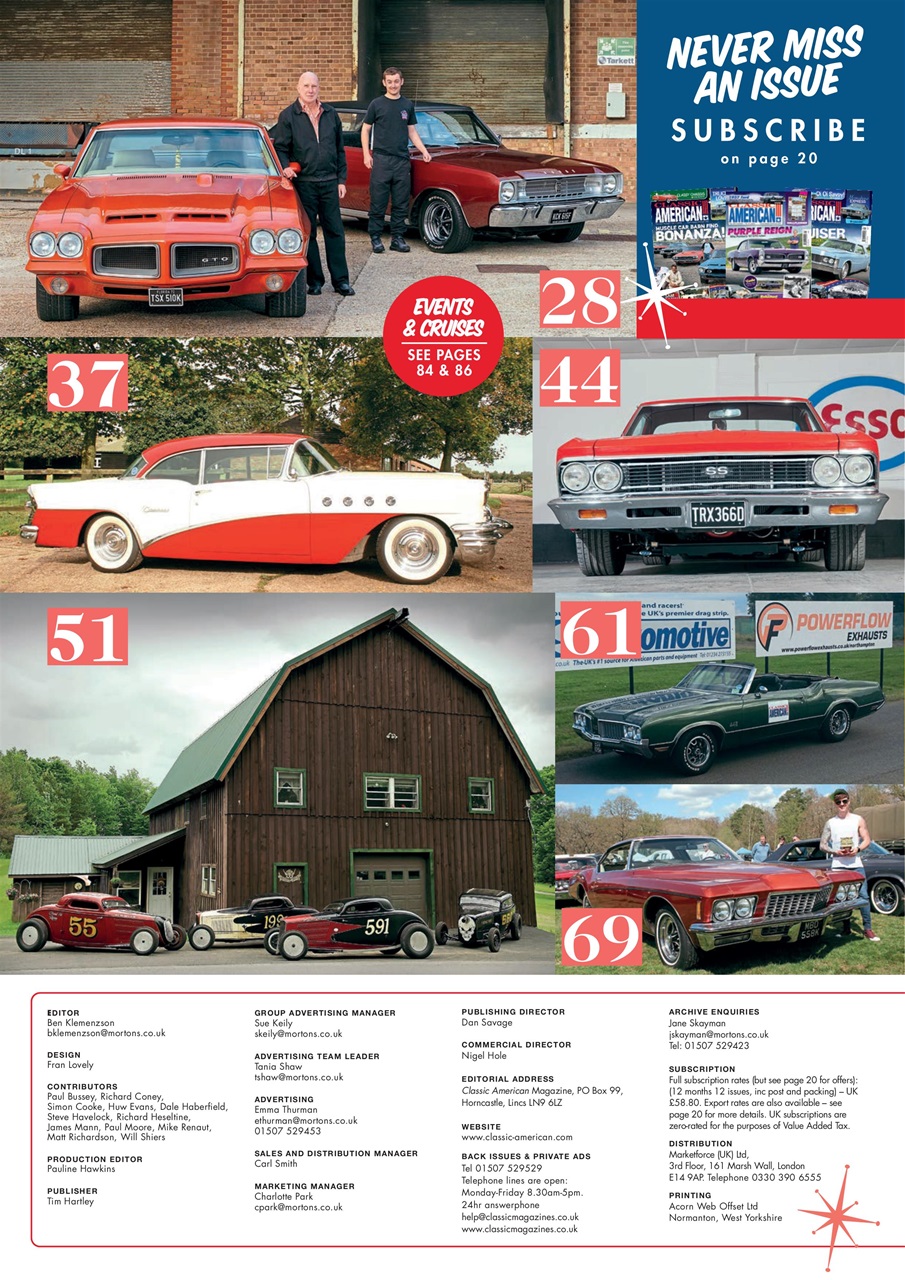 Classic American Magazine Preview Pages