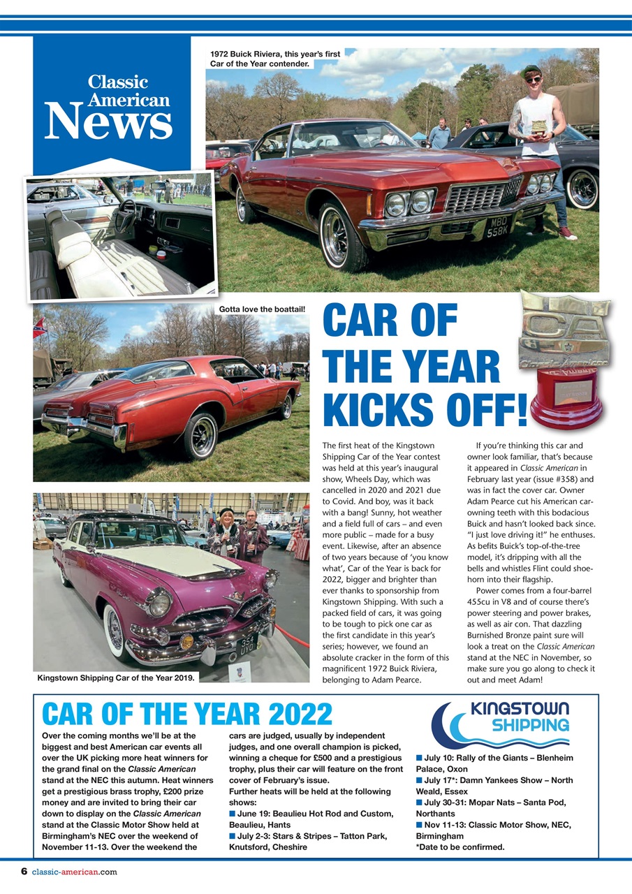 Classic American Magazine Preview Pages