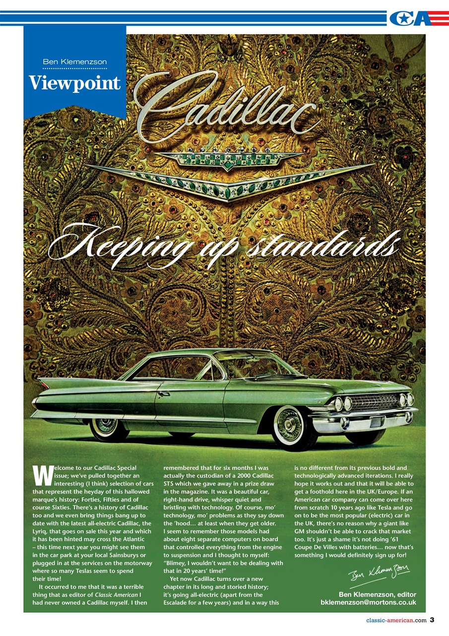 Classic American Magazine Preview Pages