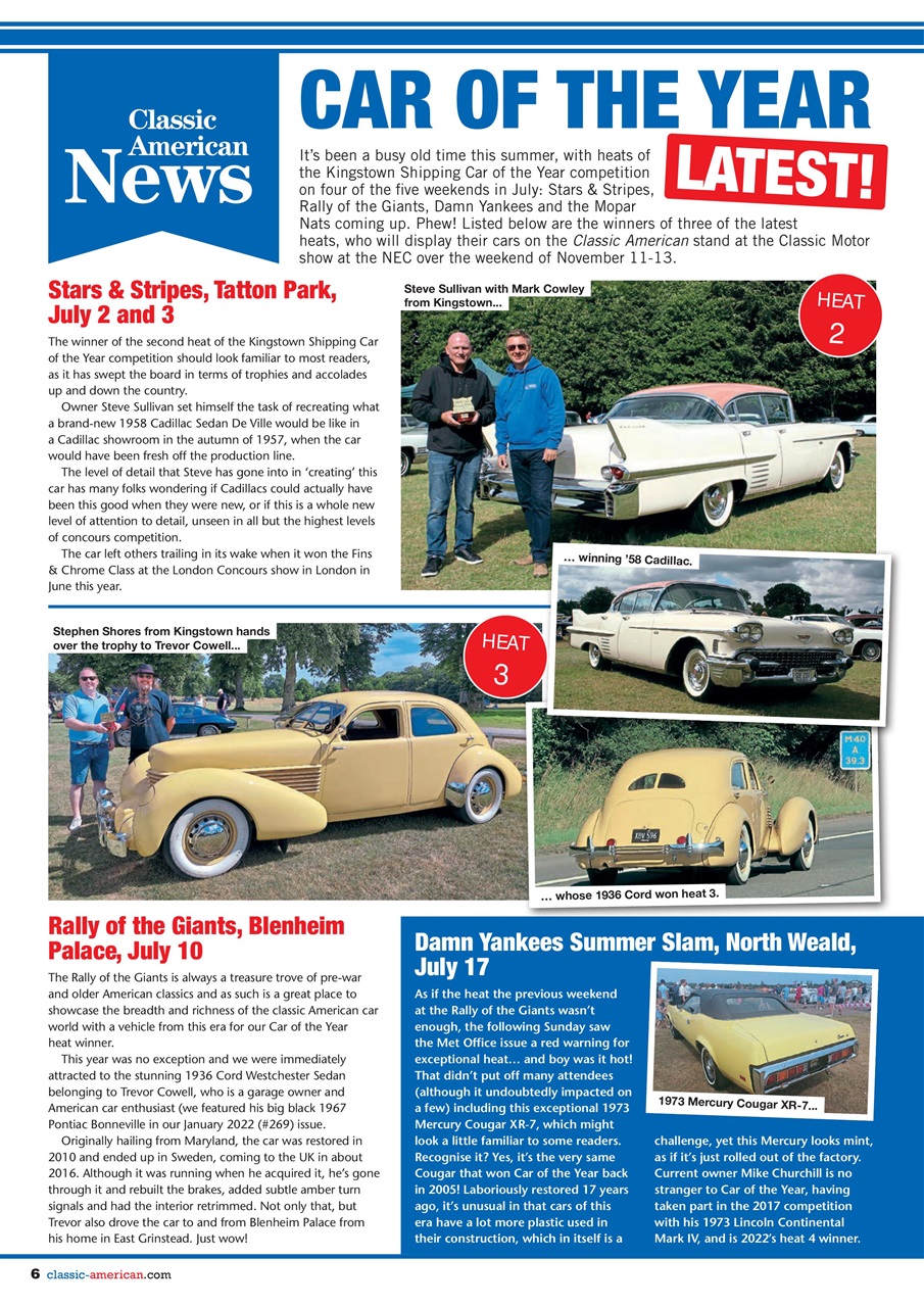 Classic American Magazine Preview Pages