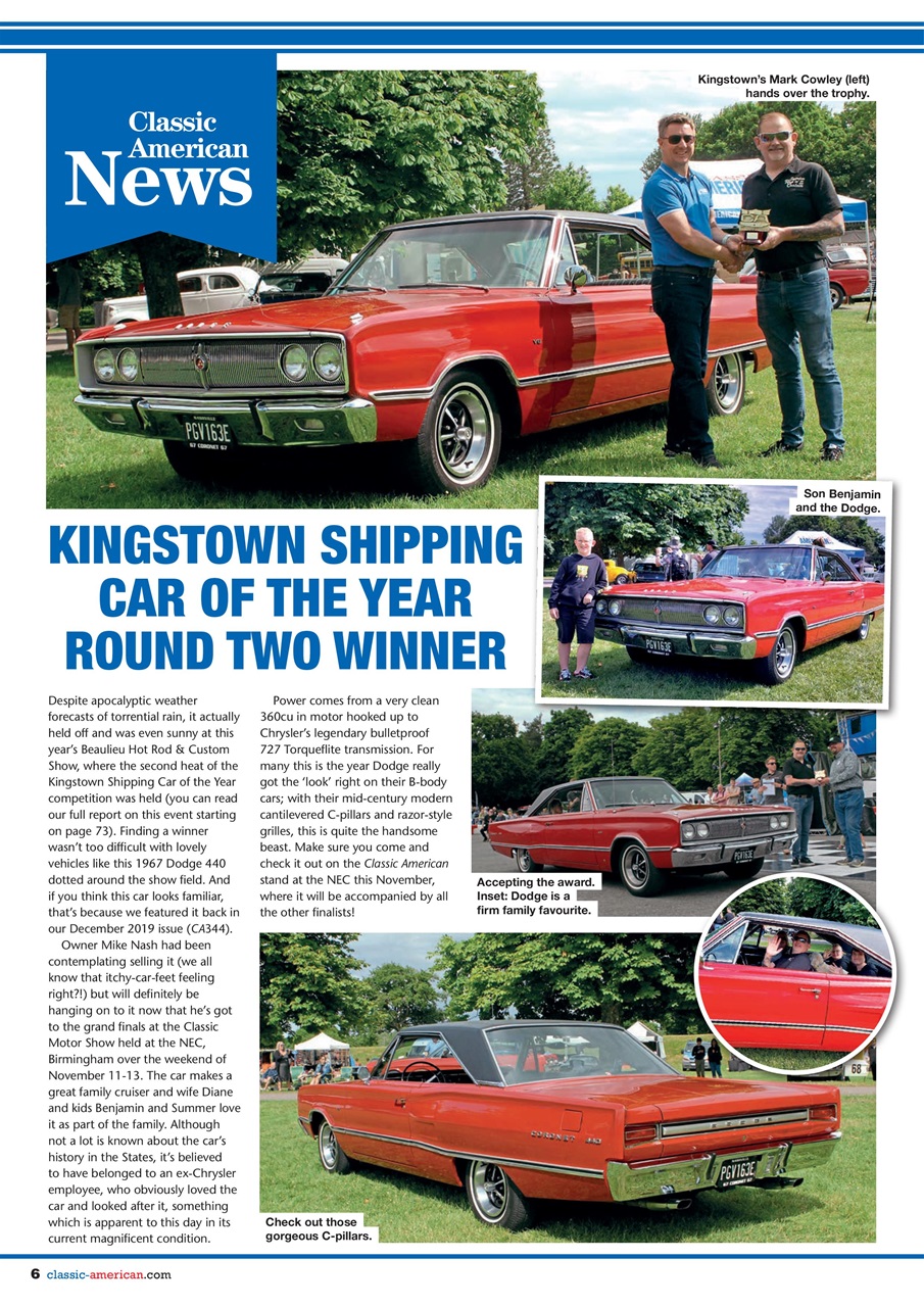 Classic American Magazine Preview Pages