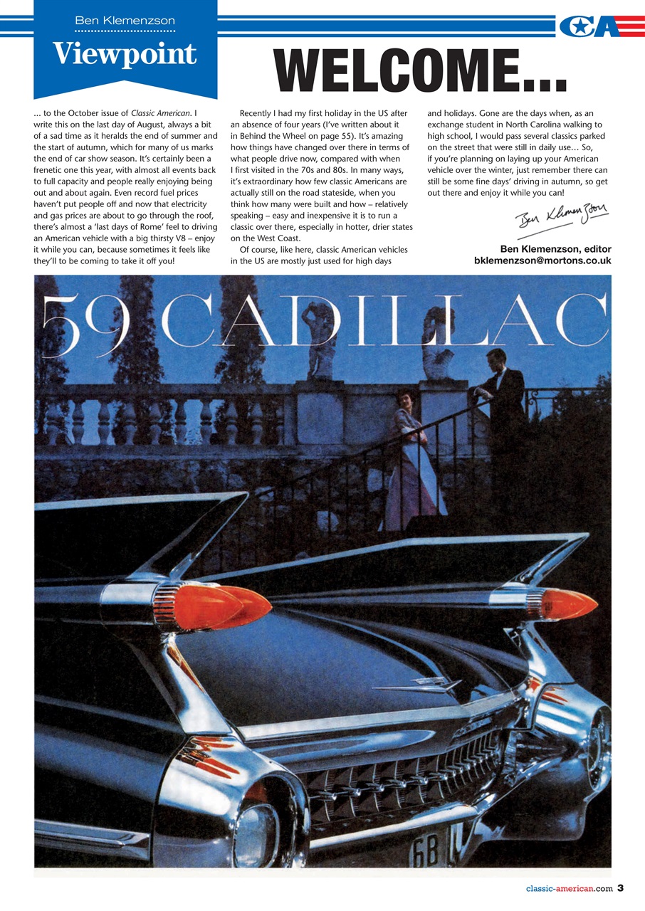 Classic American Magazine Preview Pages