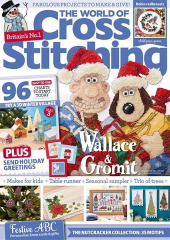 The World of Cross Stitching issue Christmas 2021