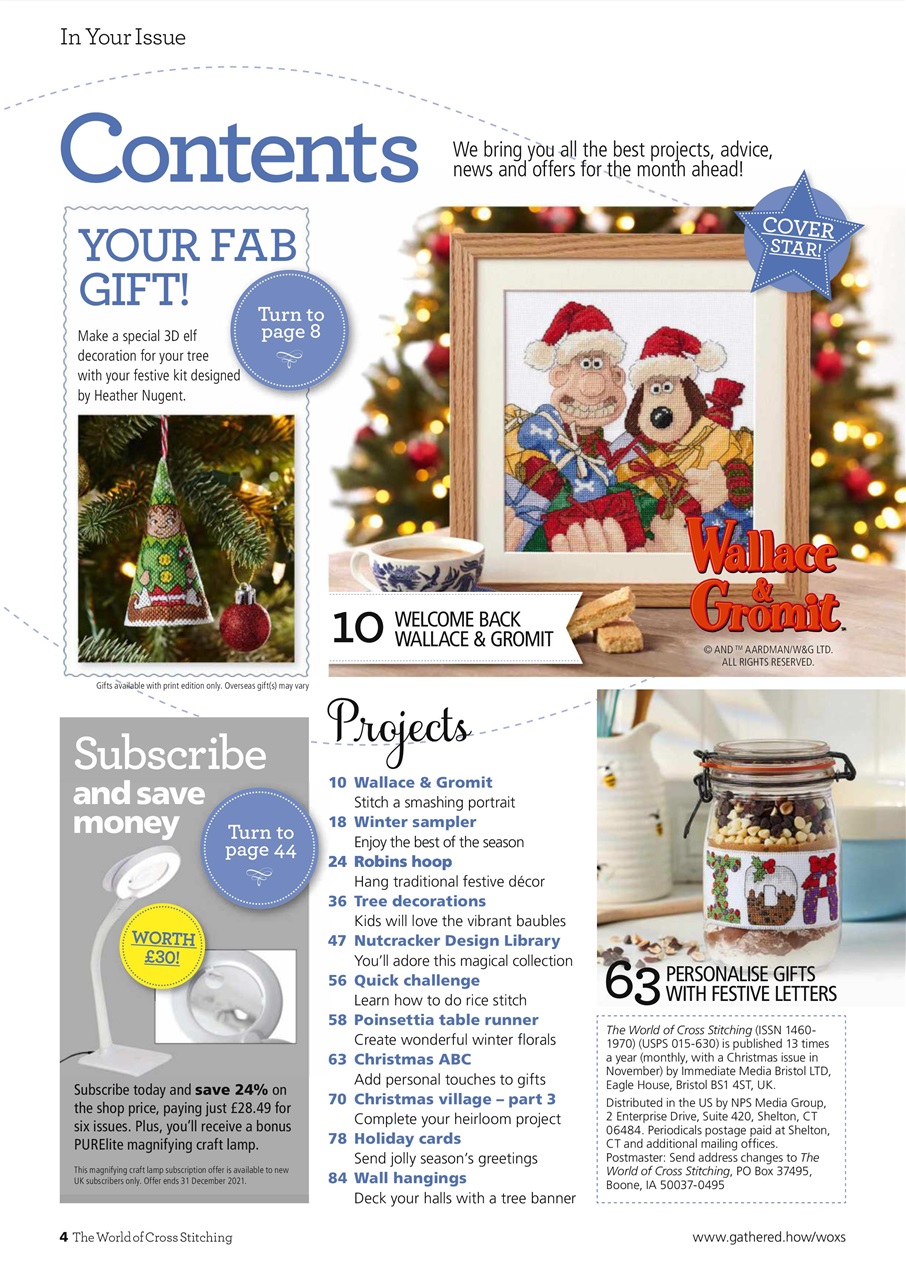 The World of Cross Stitching Preview Pages