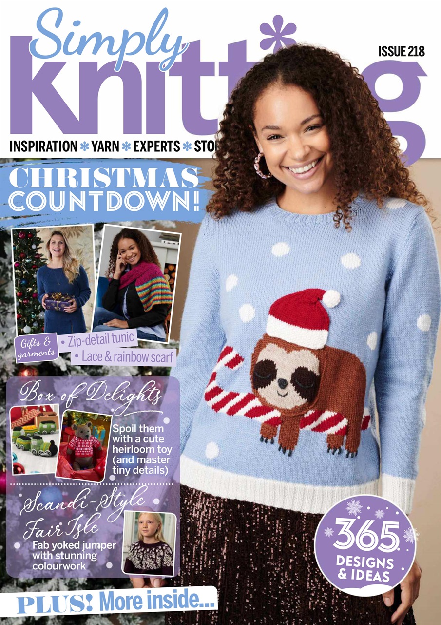 Simply Knitting Preview Pages