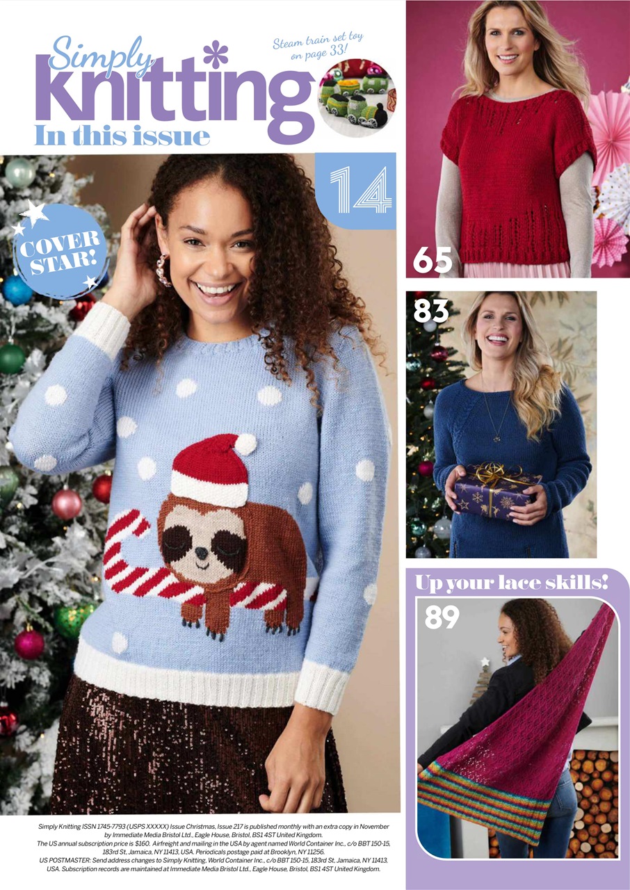 Simply Knitting Preview Pages