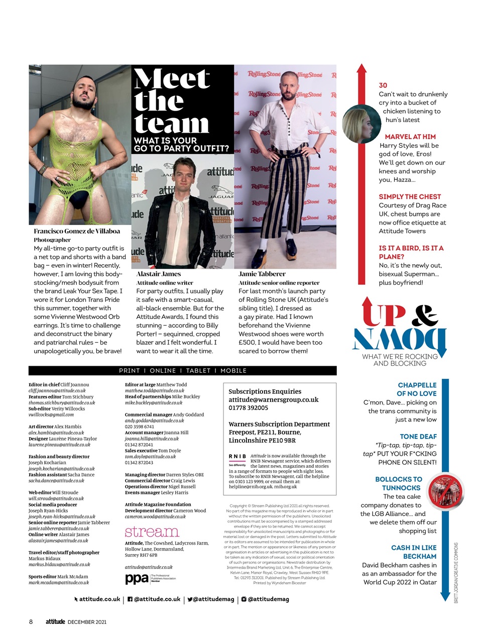 Attitude Preview Pages