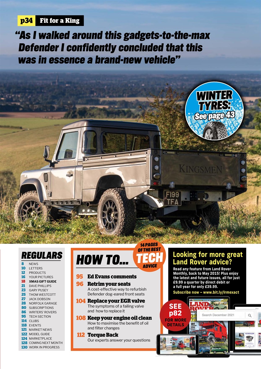 Land Rover Monthly Preview Pages