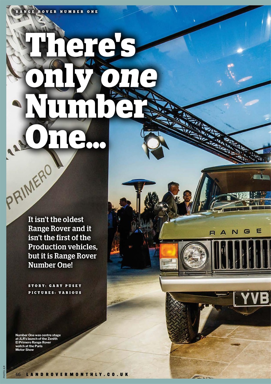 Land Rover Monthly Preview Pages