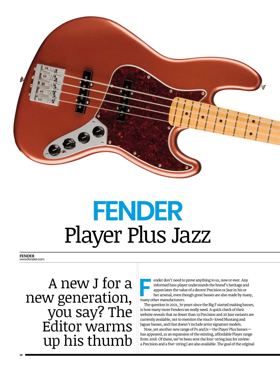 Bass Player US Preview Pages