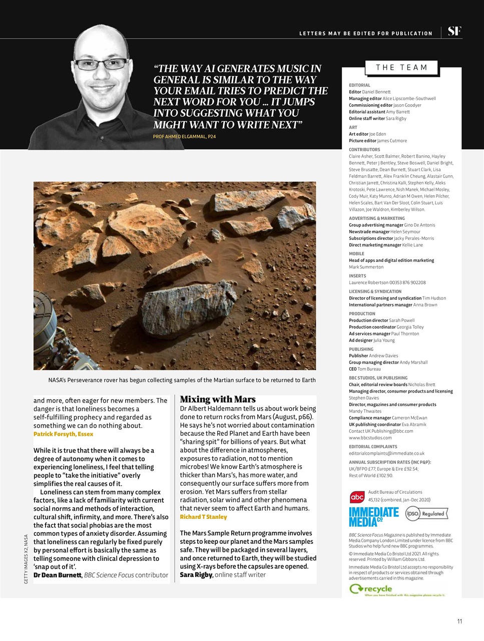 BBC Science Focus Magazine Preview Pages