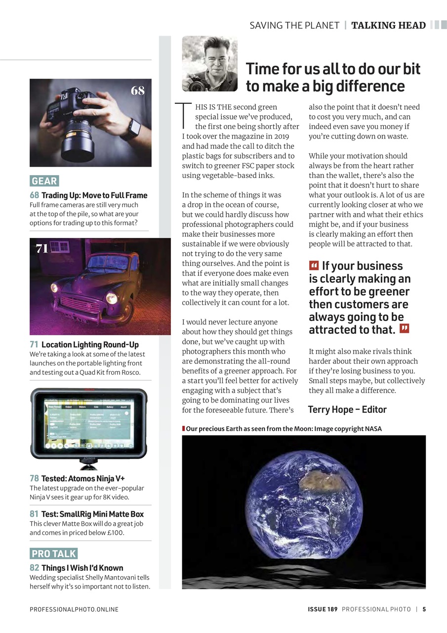 Professional Photo Preview Pages