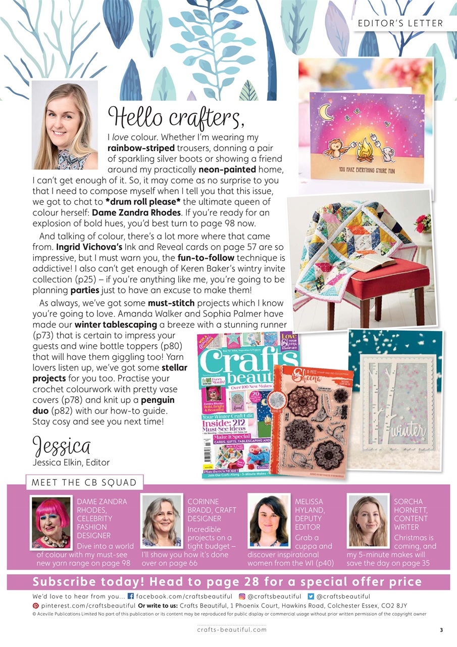 Crafts Beautiful Preview Pages