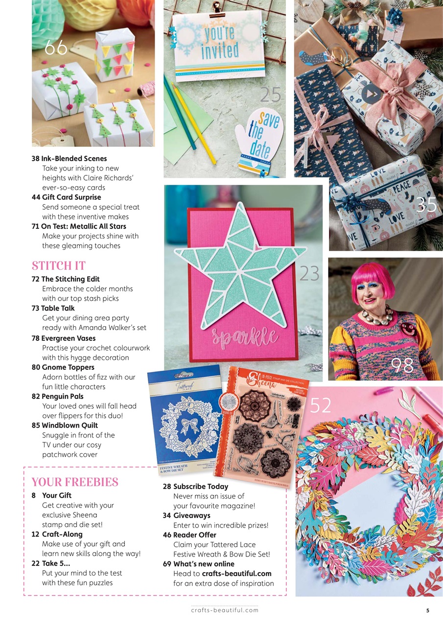 Crafts Beautiful Preview Pages