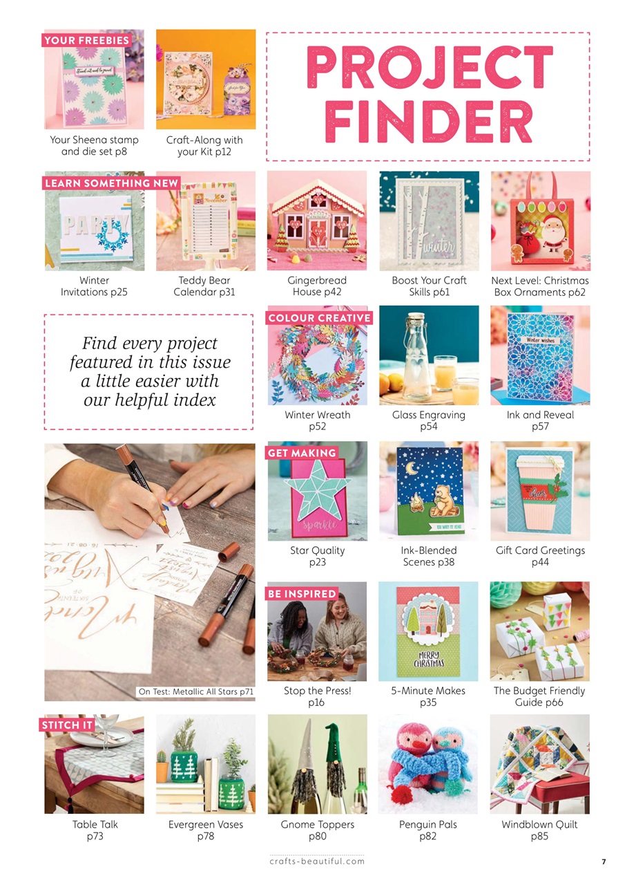 Crafts Beautiful Preview Pages