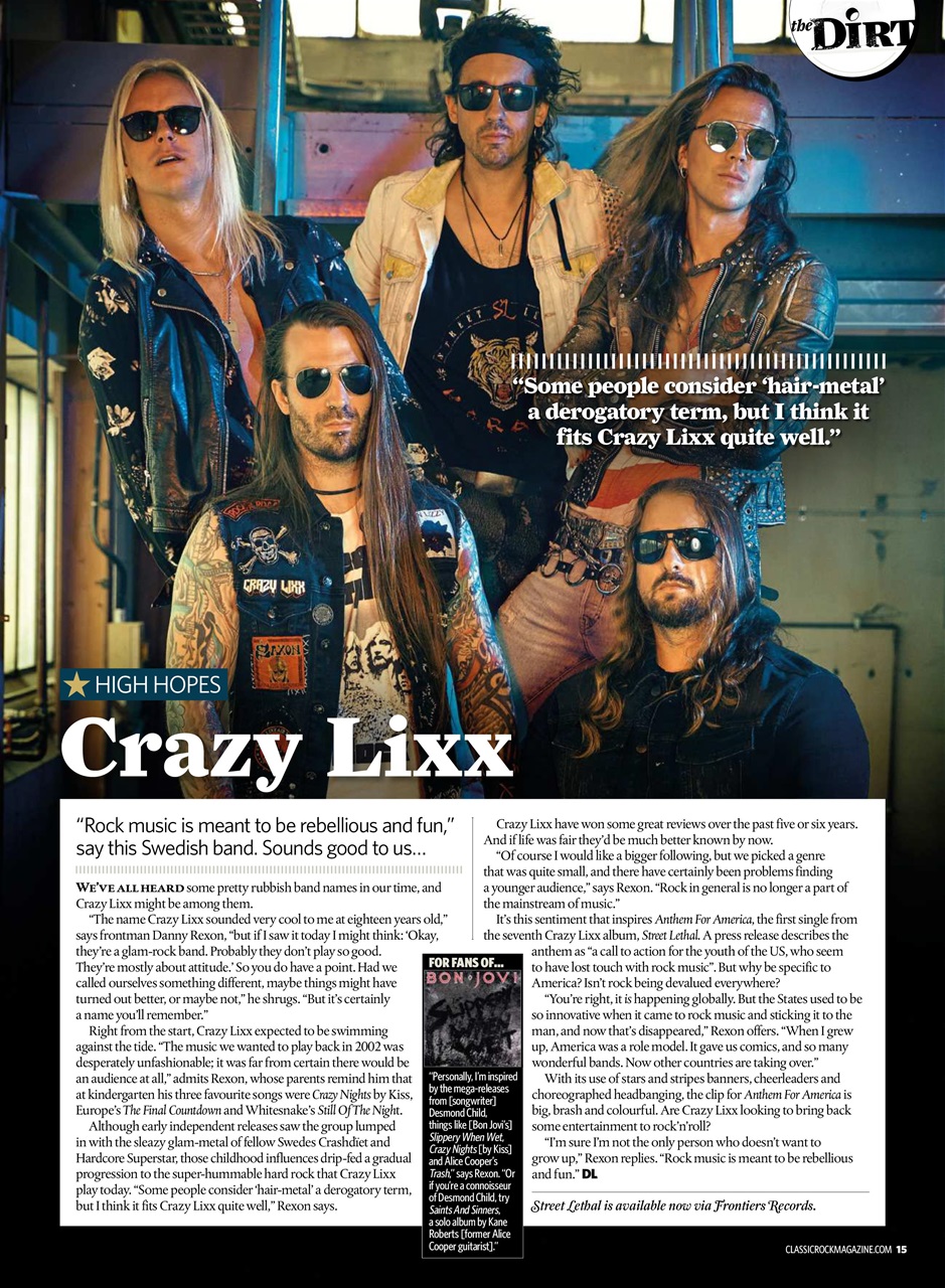 Classic Rock Preview Pages