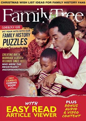 Family Tree issue Family Tree December 2021