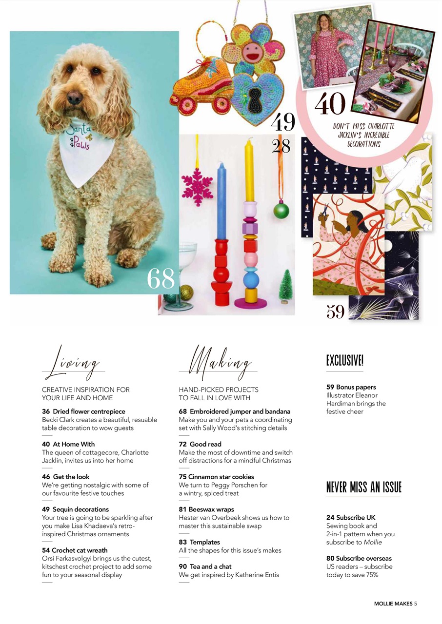 Mollie magazine Preview Pages