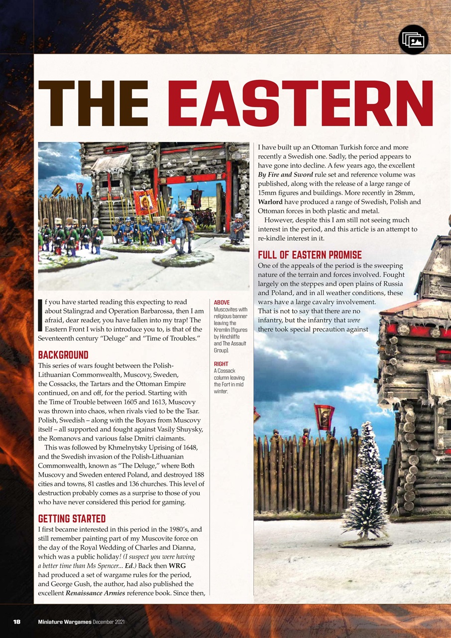 Miniature Wargames Preview Pages