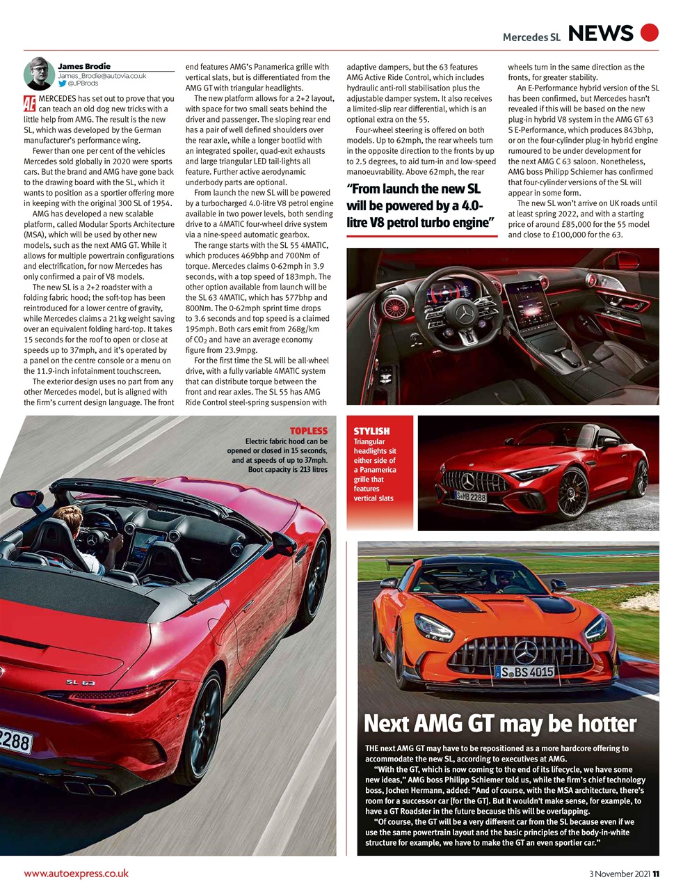 Auto Express Preview Pages