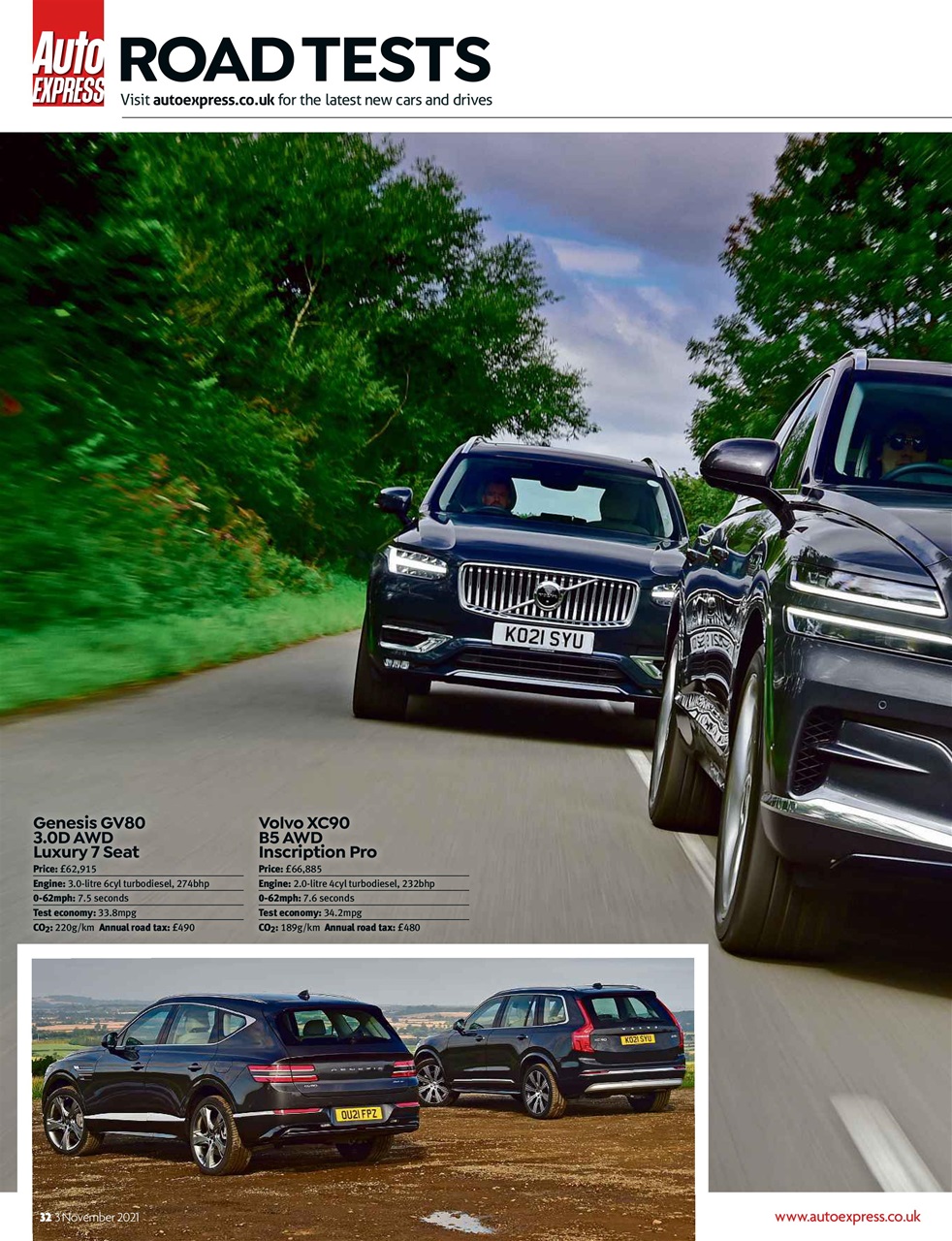 Auto Express Preview Pages