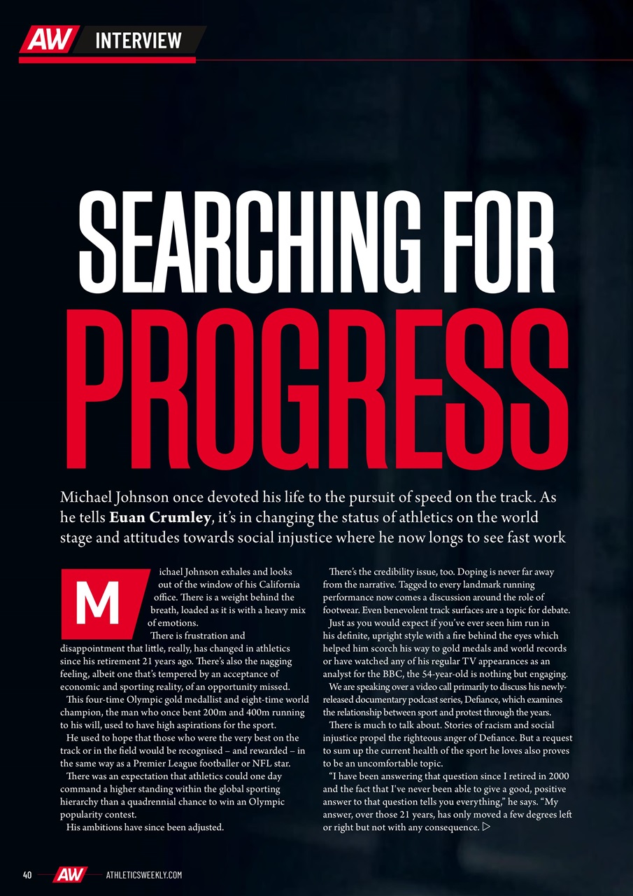 AW – Athletics Weekly Magazine Preview Pages