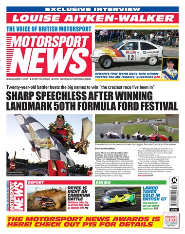 Motorsport News issue 04-Nov-21