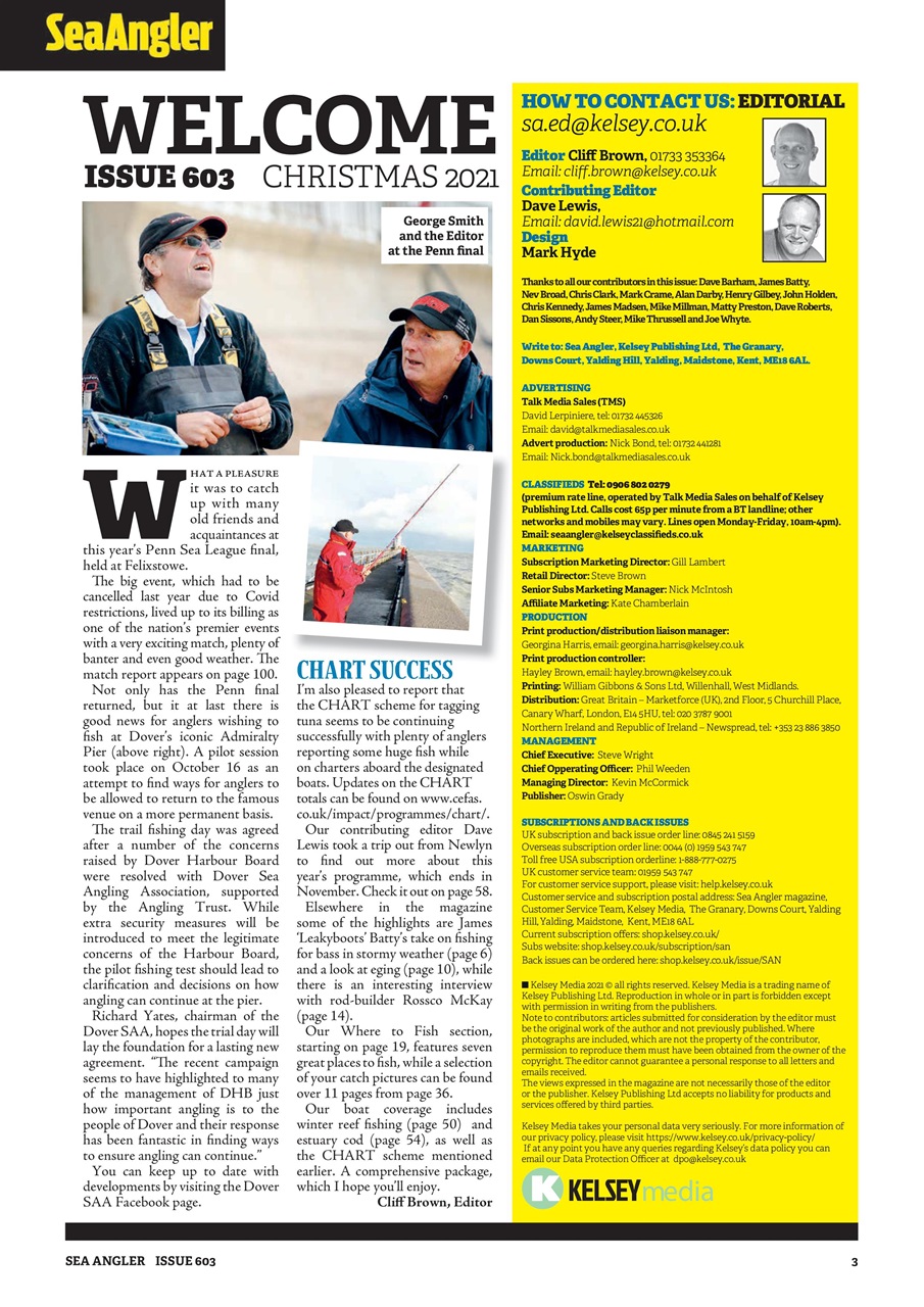 Sea Angler Preview Pages