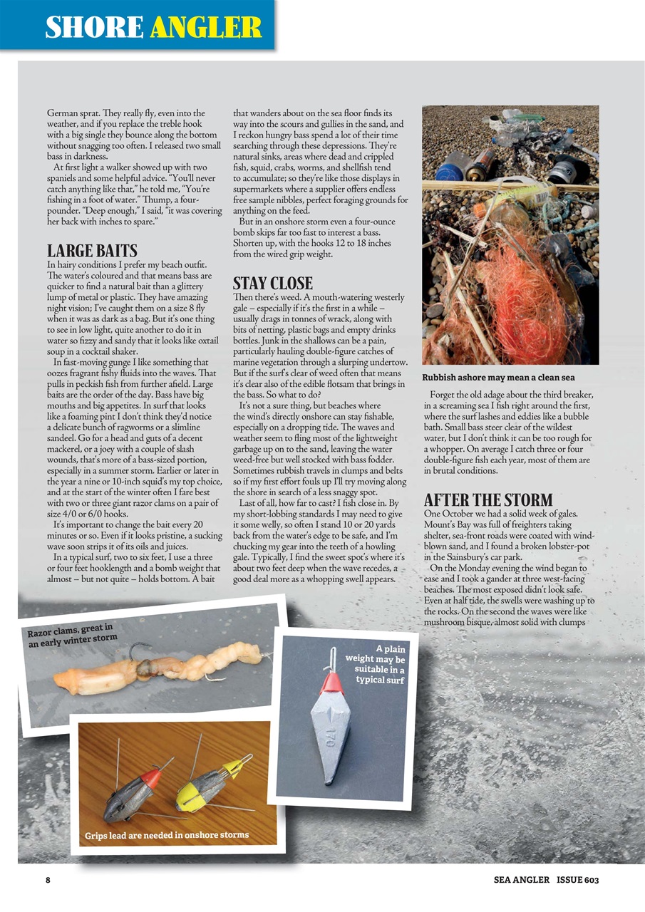 Sea Angler Preview Pages