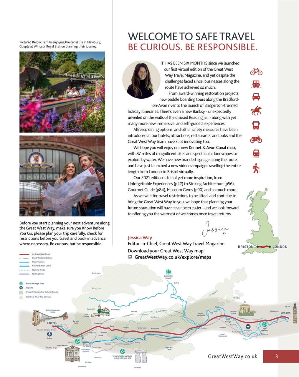 Great West Way Travel Preview Pages