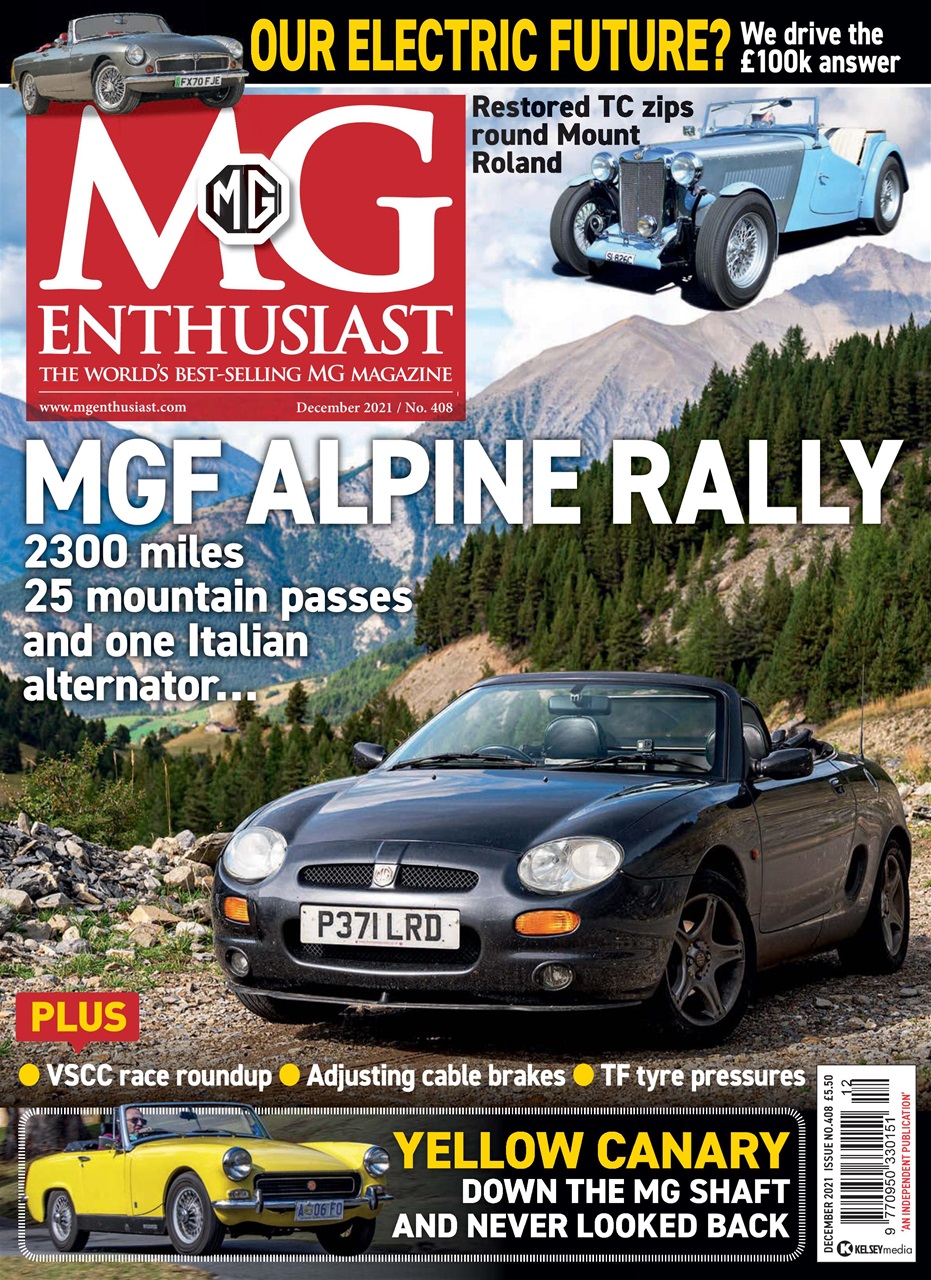 MG Enthusiast Preview Pages
