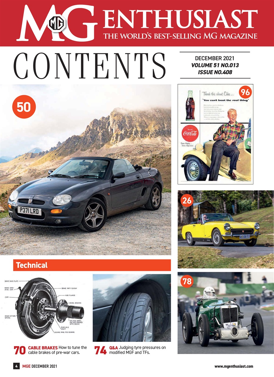 MG Enthusiast Preview Pages