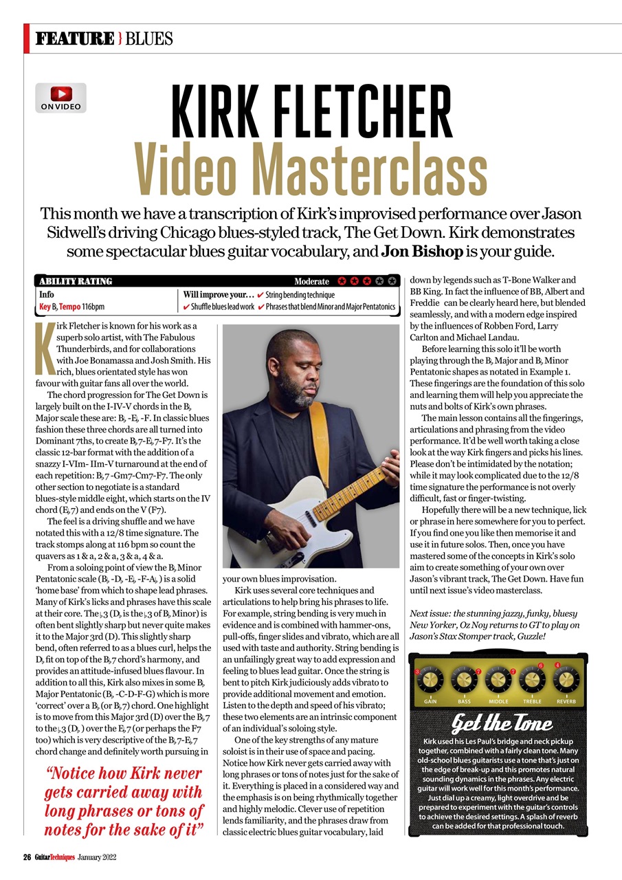 Guitar Techniques Preview Pages