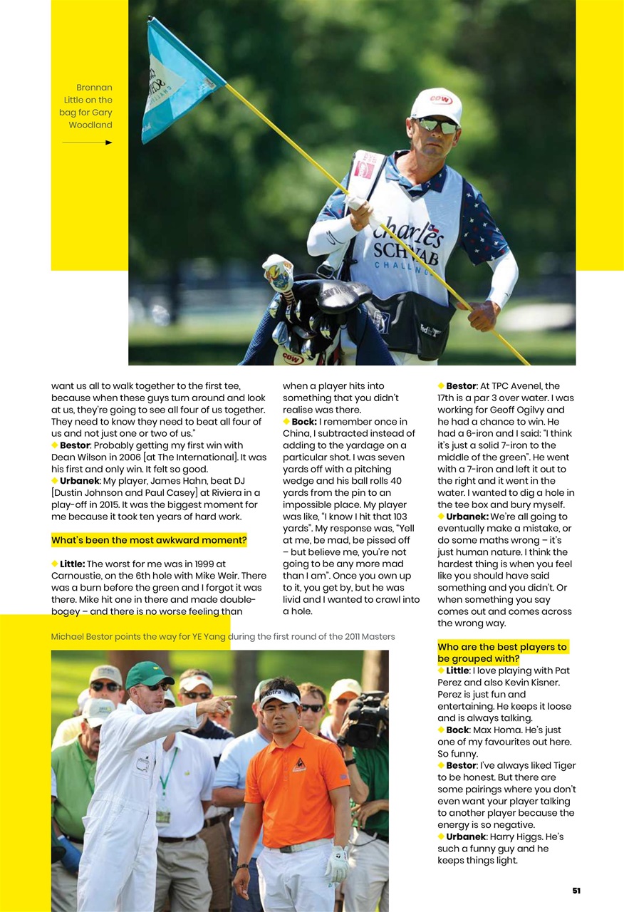 Golf Monthly Preview Pages