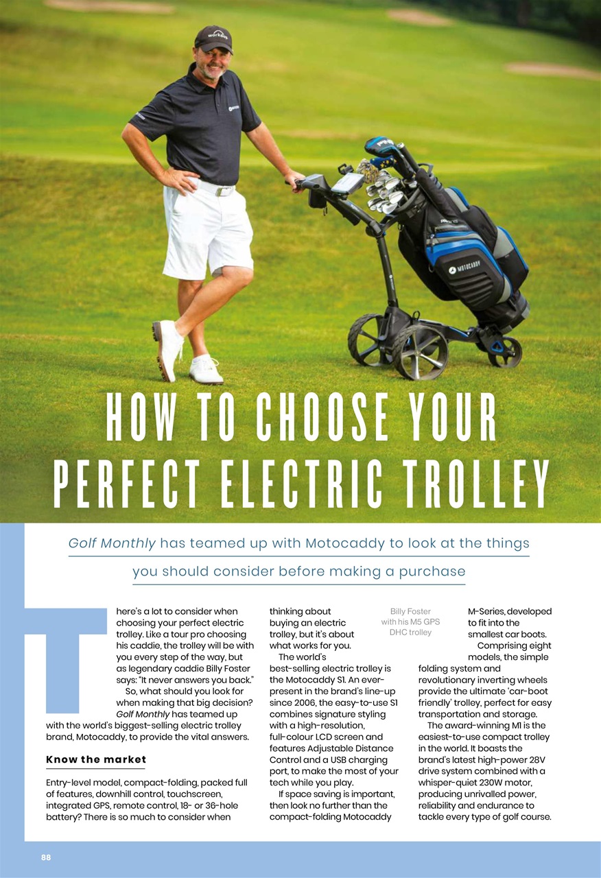 Golf Monthly Preview Pages